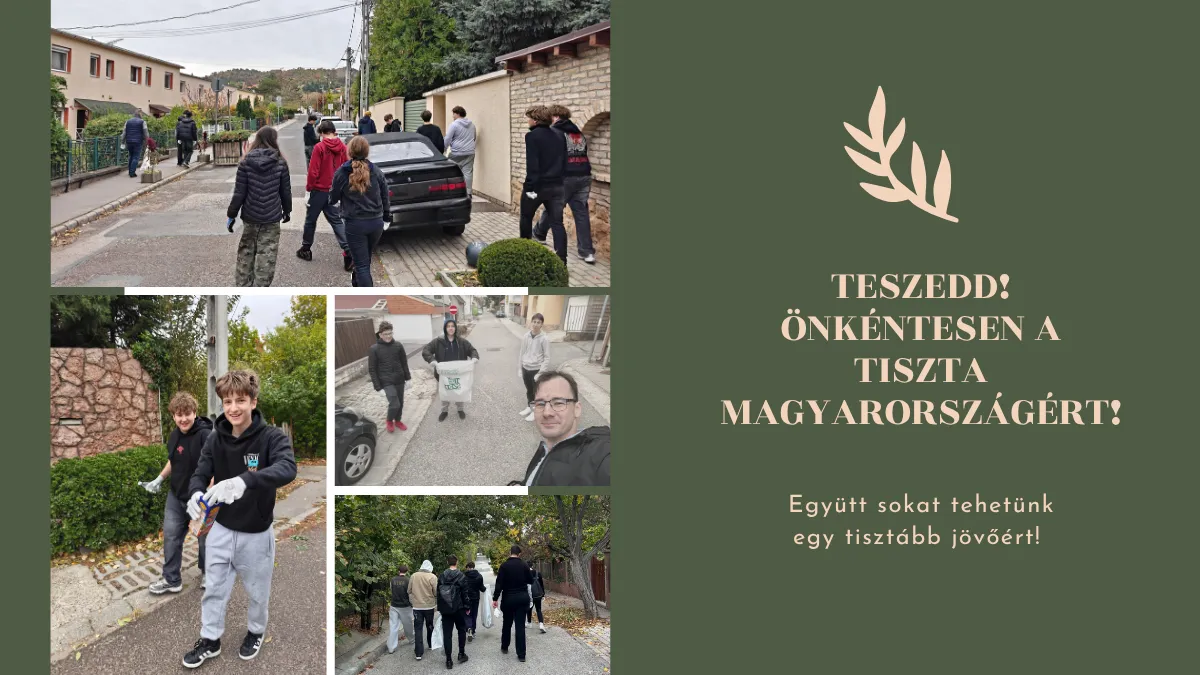 TeSzedd! akció az iskolában